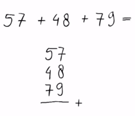 Optellen van meerdere getallen (met 'onthouden') voor groep 3