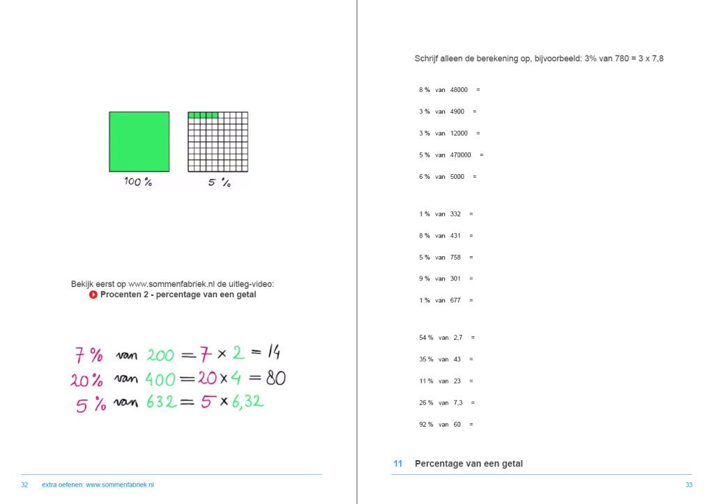 11-percentage-van-een-getal