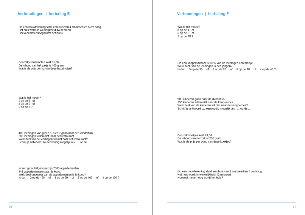 Verhoudingen-herhaling-E-F