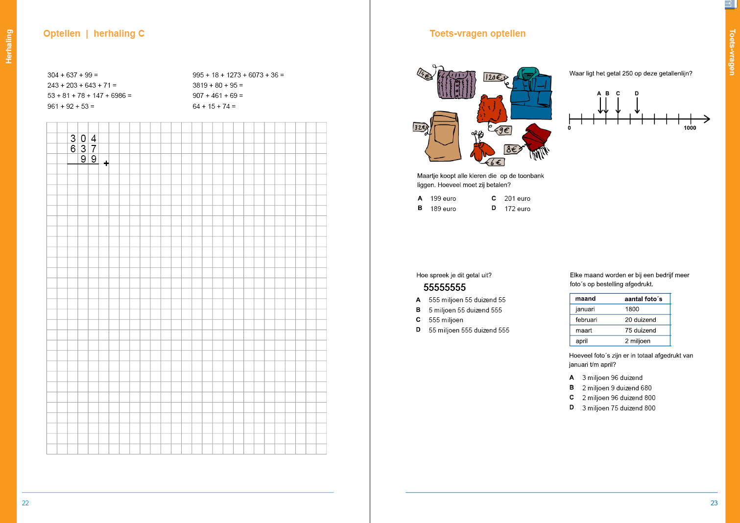 Beste Werkboek Hele getallen groep 5, 6, 7 en 8 - De Sommenfabriek RM-22